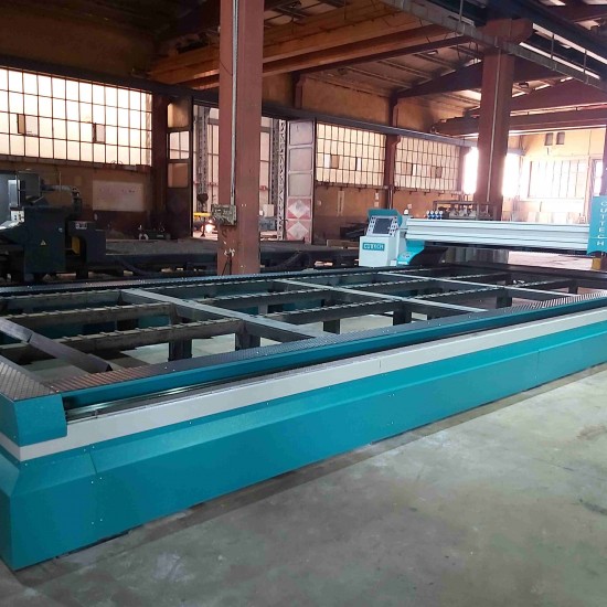 3000 x 8000 x 300mm OXY ve Plazma  Kesim Tezgahı
