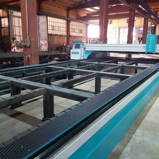 3000 x 8000 x 300mm OXY ve Plazma  Kesim Tezgahı
