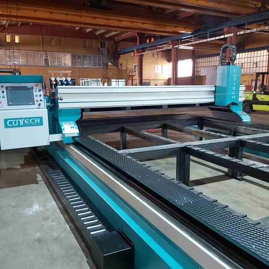 3000 x 8000 x 300mm OXY ve Plazma  Kesim Tezgahı