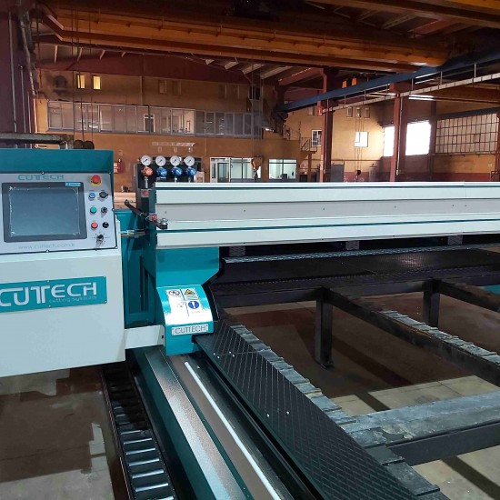3000 x 8000 x 300mm OXY ve Plazma  Kesim Tezgahı