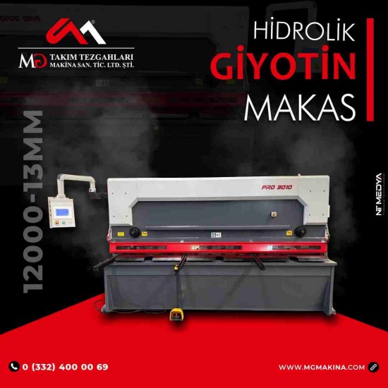 12000 x 13mm guillotine shear - Giyotin Makas