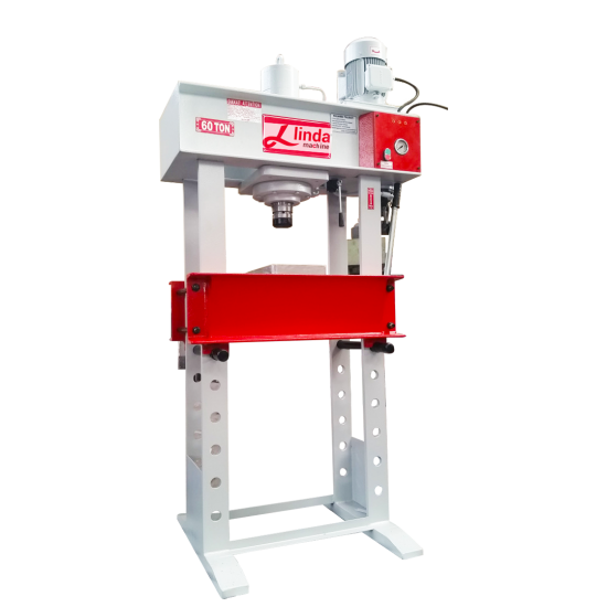 60 Ton Kollu Motorlu Hidrolik ATölye Presi - Hydraulic Workshop Press