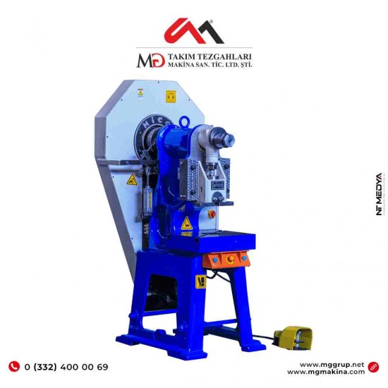 20 Ton Pnömatik Kavrama Angrenajlı Eksantrik Pres - Eccentric Press