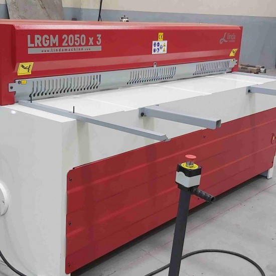 LRGM 2050 x 3mm Linda Machine Rediktörlü Giyotin Makas - Guillotine Machines