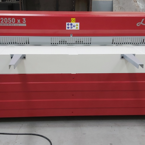 LRGM 2050 x 3mm Linda Machine Rediktörlü Giyotin Makas - Guillotine Machines