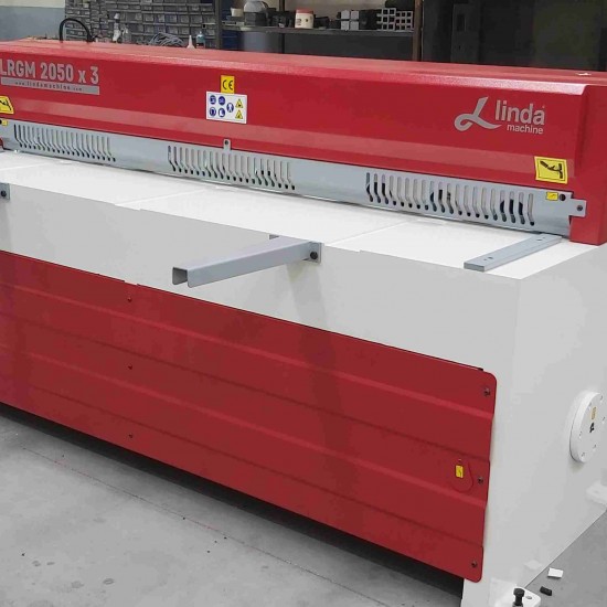 LRGM 2050 x 3mm Linda Machine Rediktörlü Giyotin Makas - Guillotine Machines