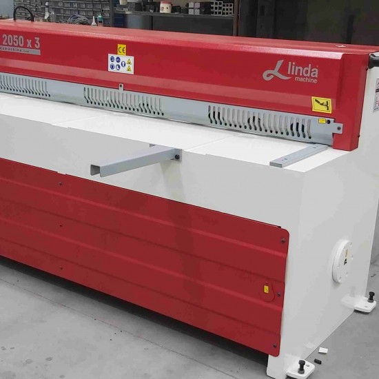 LRGM 2050 x 3mm Linda Machine Rediktörlü Giyotin Makas - Guillotine Machines