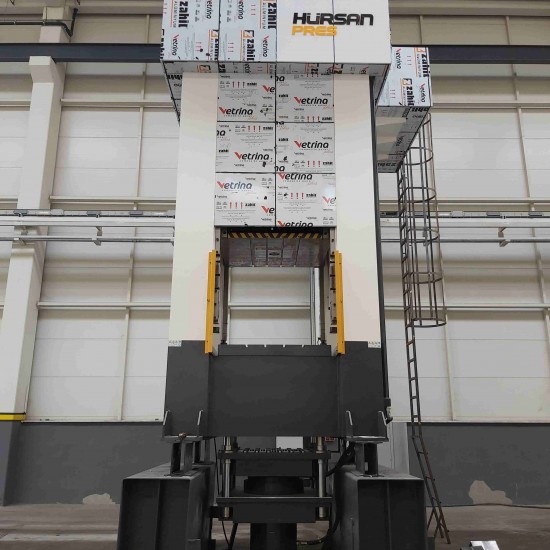 400 Ton Hürsan Sıvama Pres Tabla 1500 x 1250 - Hydraulic Spinning Press