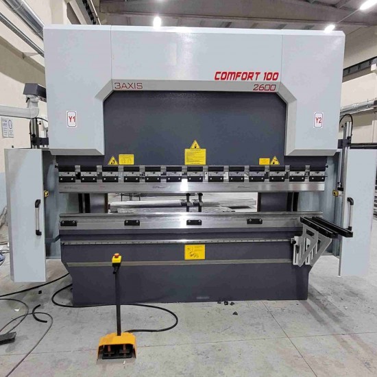 CONFORT 2600mm 100 Ton 3 Eksen LİNDA Machine Abkant Pres