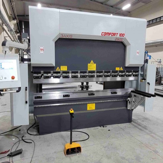 CONFORT 2600mm 100 Ton 3 Eksen LİNDA Machine Abkant Pres