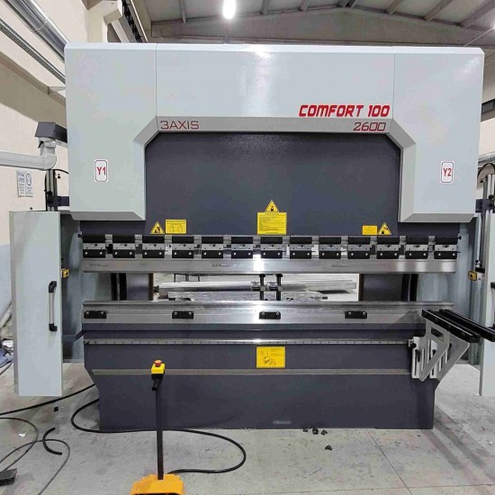 CONFORT 2600mm 100 Ton 3 Eksen LİNDA Machine Abkant Pres