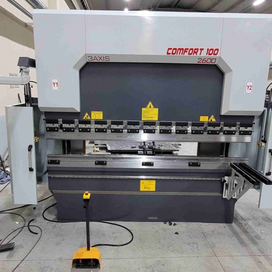 CONFORT 2600mm 100 Ton 3 Eksen LİNDA Machine Abkant Pres