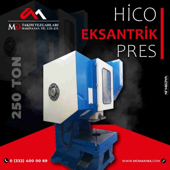 250 Ton Hico Eksantrik Pres ( SIFIR )