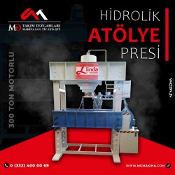 300 Ton Motorlu Hidrolik Atölye Presi  - Hydraulic Workshop Press