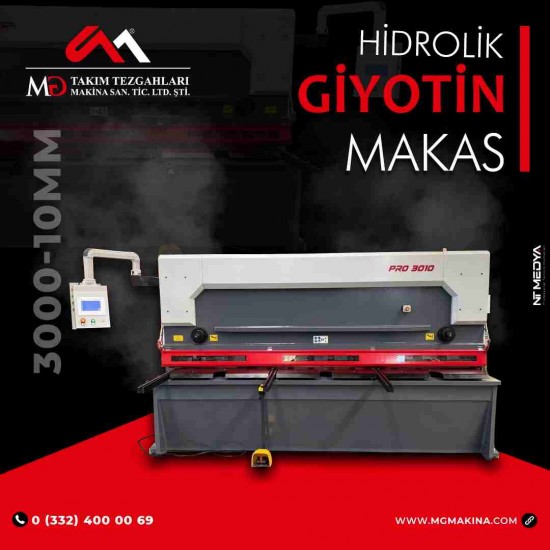 3000 x 10mm guillotine shear - Giyotin Makas