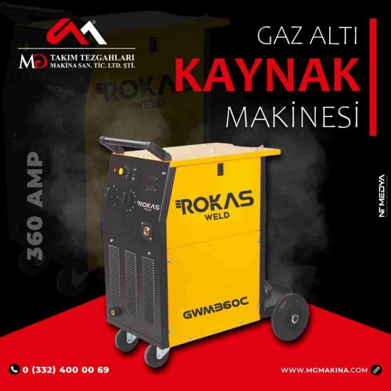 360amp Çantalı Gaz Altı Kaynak Makinası