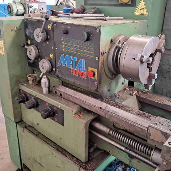 Süper 500 TU 2mt 550 Çap Süpermetal 1991 Model Torna Fener : 65  Araba üstü Çevirme Çapı : 290