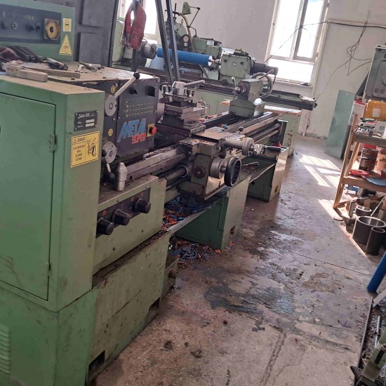 Süper 500 TU 2mt 550 Çap Süpermetal 1991 Model Torna Fener : 65  Araba üstü Çevirme Çapı : 290
