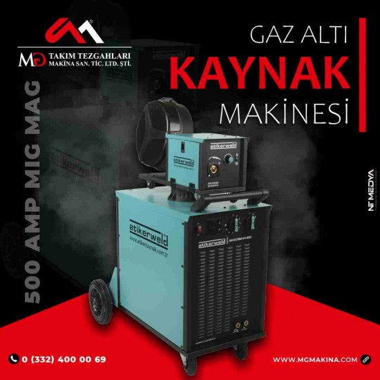 500 Amp Mıg Mag Gaz Altı Kaynak Makinesi