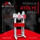 60 Ton Kollu Motorlu Hidrolik ATölye Presi - Hydraulic Workshop Press