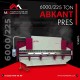 6000 x 225 Ton Abkant Pres