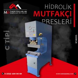 C Tipi Hidrolik Mutfakcı Presleri - C Type Cooker Press