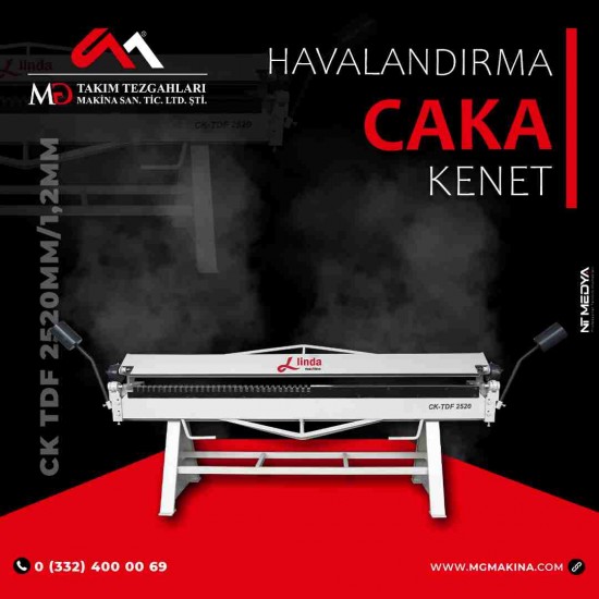 CK TDF 2520 x 1,2 mm Havalandırma Caka Kenet
