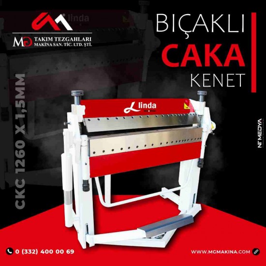 CKC 1260 x 1,5mm Parça Bıcaklı Caka Kenet