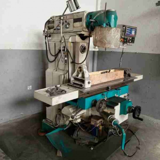 JVHM-5 Jetco Koç Başlıklı Alın Taramalı Dijital Freze