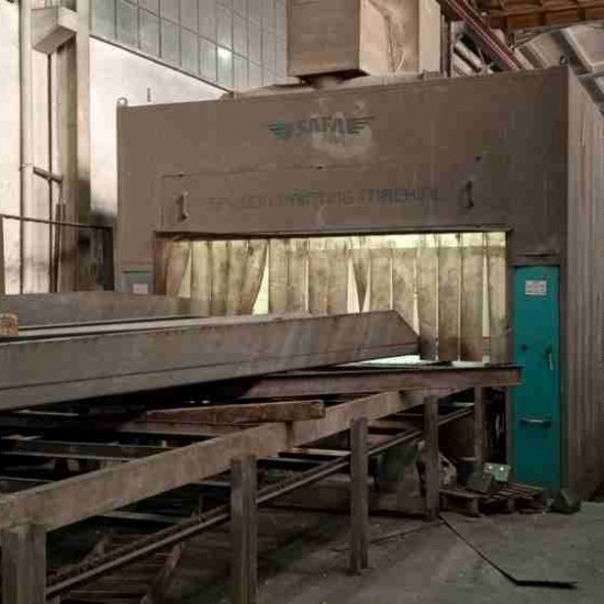 SAFA SP2000 Painting Otomatik Boya Makinası TABLA 2250mm 