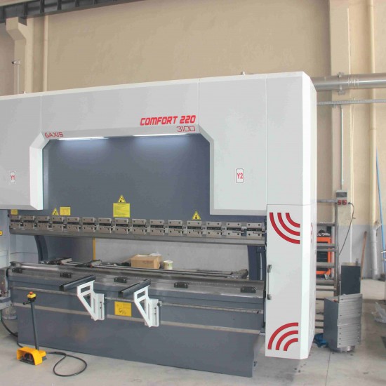 CONFORT 3100mm 220 Ton 6 Eksen LİNDA Machine Abkant Pres