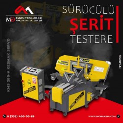 KMS 280-V Kesmak Servo Sürücülü Şerit Testere