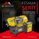 KMY 280 Yarı Otomatik Kesmak Şerit Testere