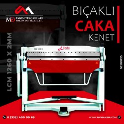 LCM 1260 x 2mm Parça Bıcaklı Caka Kenet - Folding Machines