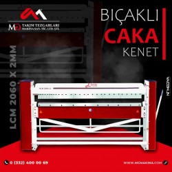 LCM 2060 x 2mm Parça Bıcaklı Caka kenet - Folding Machines