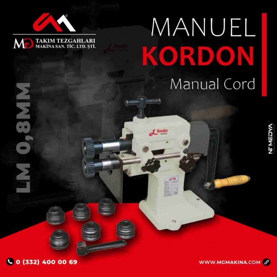LM 0,8mm Manuel Kordon Manual Cord