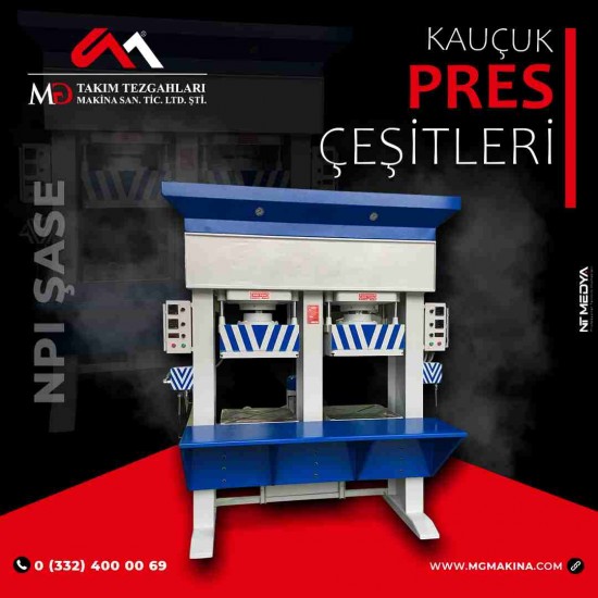 NPI Şase Kauçuk Pres Çeşitleri - NPI Chassis Rubber Press Types