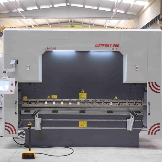 CONFORT 3100mm 220 Ton 6 Eksen LİNDA Machine Abkant Pres