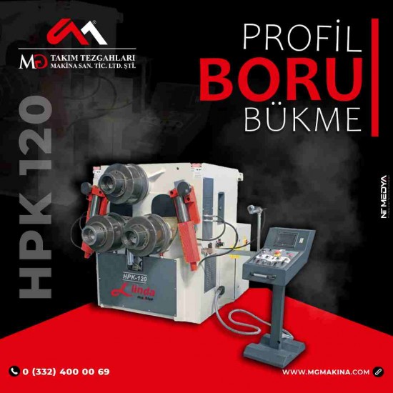 hpk 120 Profil ve Boru Bükme Profile and Pipe Bending