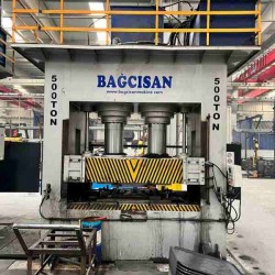 500 Ton Sıvama Pres Bagcısan Marka  Tabla 2100 x1500mm  