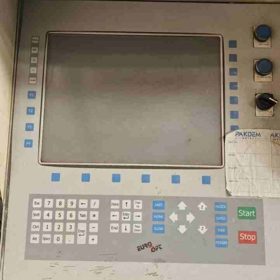 Alfatech 3000 x 12000 x HPR 260 XD Hypertherm   2014 Model Plazma Kesim  
