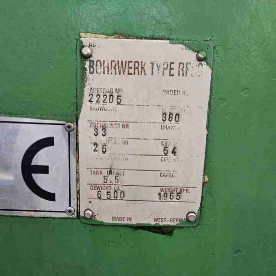 80 Lık Alman UNION Borwerk 1965 Model  