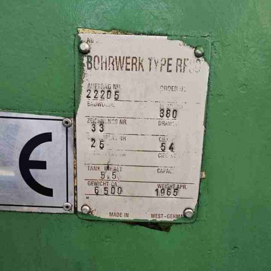 80 Lık Alman UNION Borwerk 1965 Model  