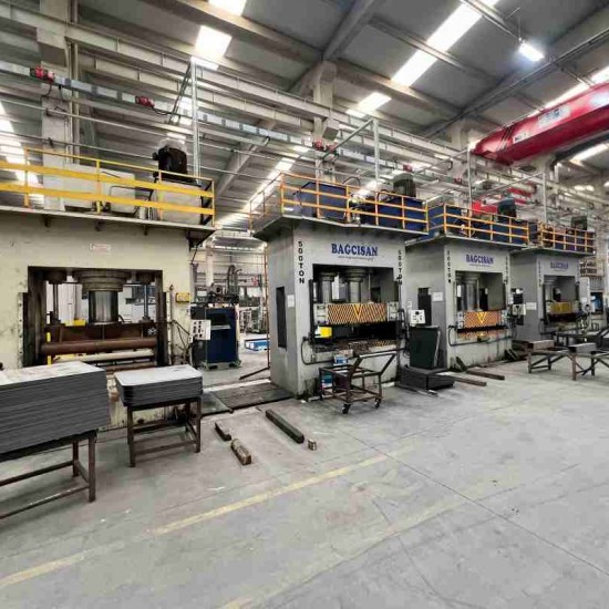 500 Ton Sıvama Pres Bagcısan Marka  Tabla 2100 x1500mm  